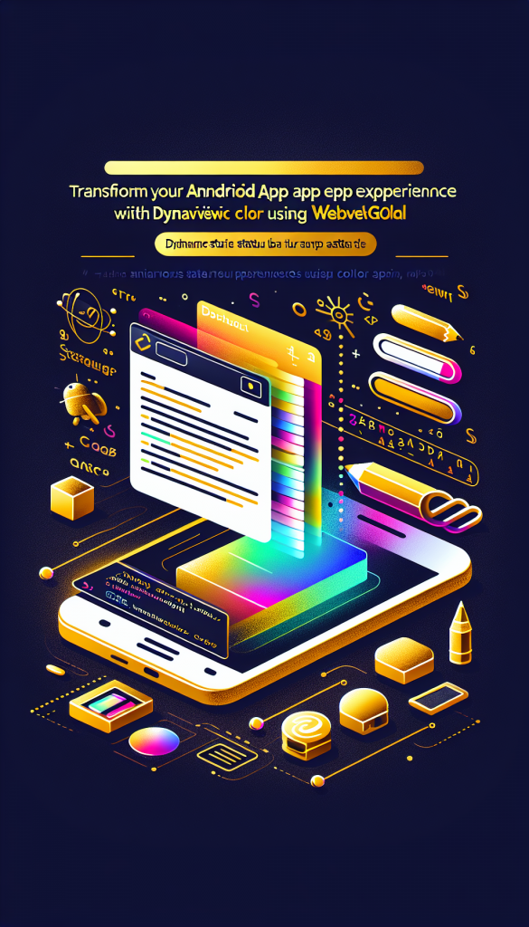 Transform Your Android App Experience with Dynamic Status Bar Color API ...