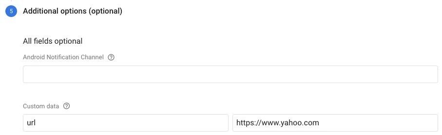 Add a custom URL for deeplinking purposes in WebView